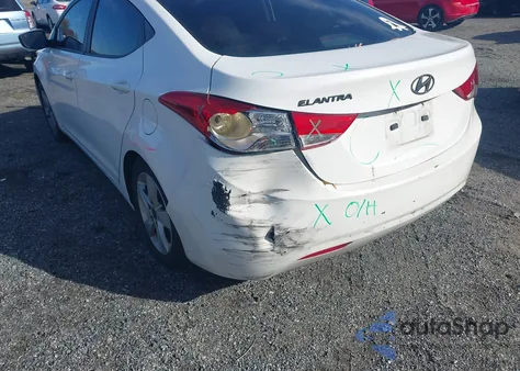2013 Hyundai Elantra Gls from USA, damaged, VIN 5NPDH4AE6DH272623
